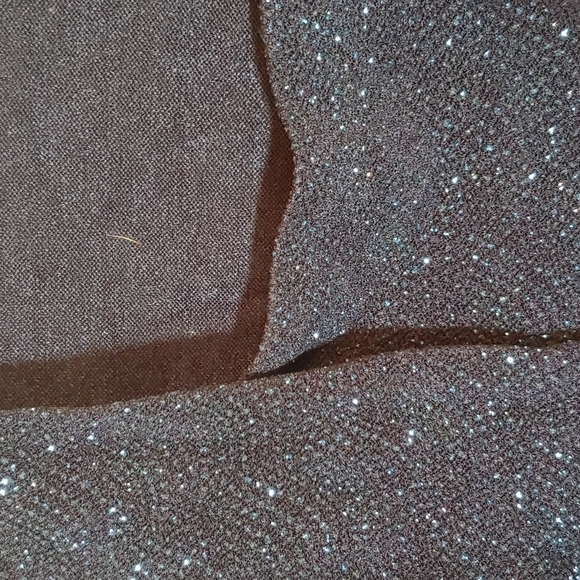 Social Circles Blue Glitter Sparkle Jacket and attached Undershirt Size 10 New - Picture 3 of 7